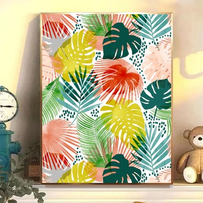 开枝散叶家大业大数字油画diy