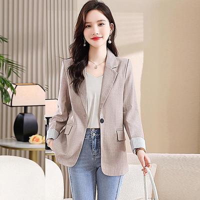 西装外套女短款春服秋季新款小子ZXING651个气质韩版休闲流小行西