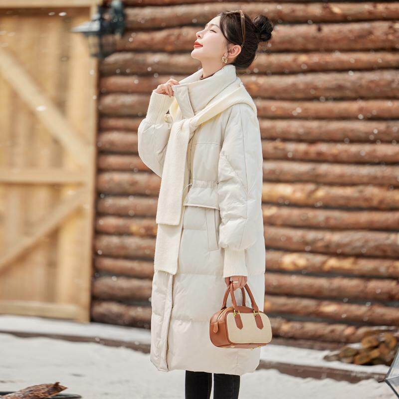 韩系羽中绒服女冬季长款款高端洋气ZYA16J今年行流的爆款冬新装外
