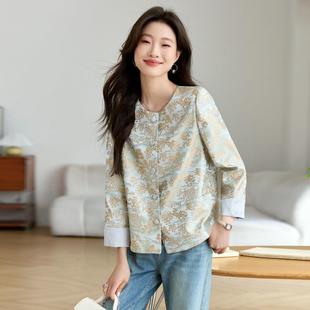 高感尚小个级子气质 款 设计感新中式 国时风短外ZWEI5819套女春新季