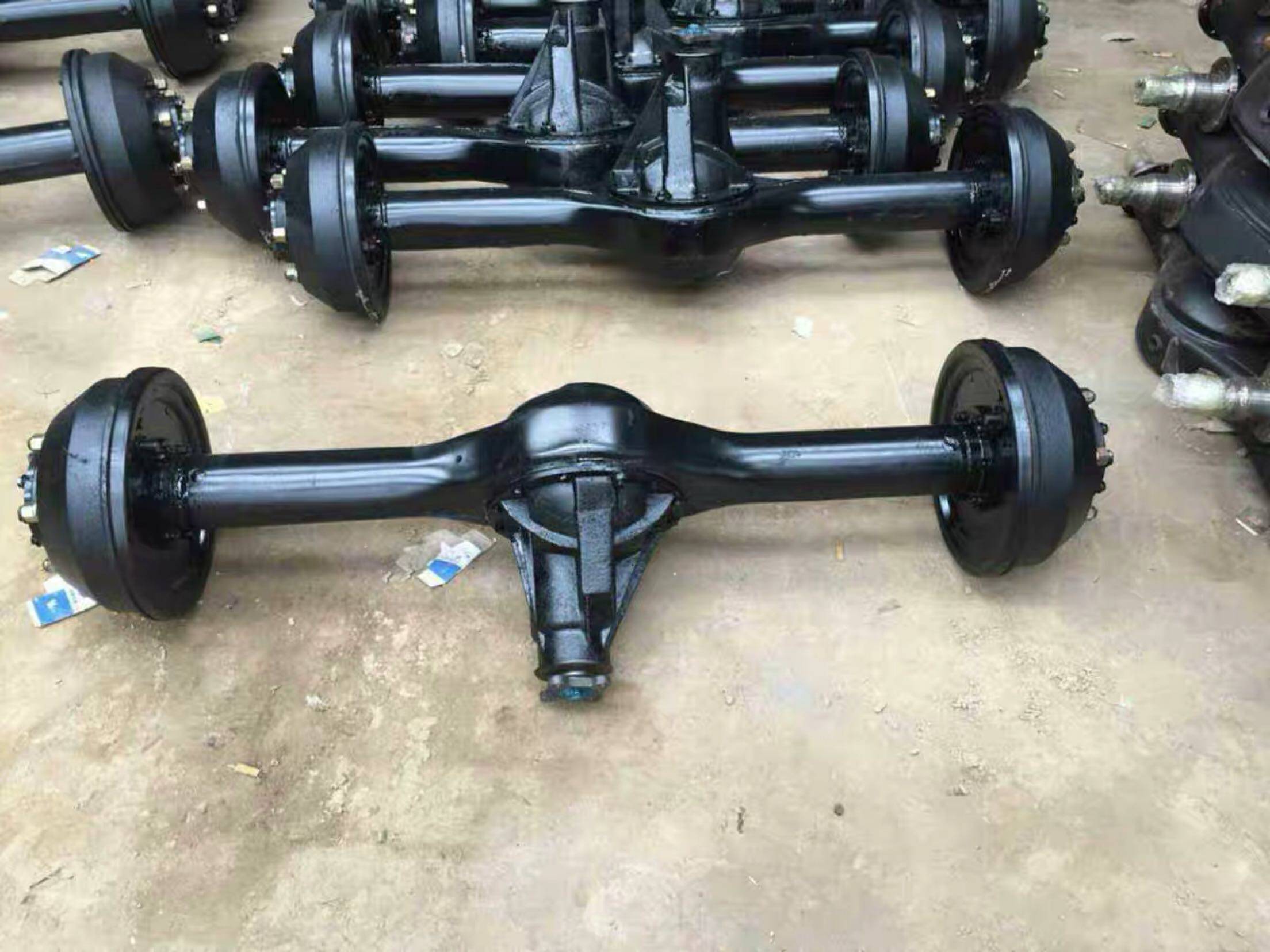 全新四驱212前后桥总成改装车130前桥总成212分动箱减速器差速器