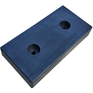 实心橡胶防撞垫 防撞块 保护胶块 物流码头装卸平台用胶块 防撞条