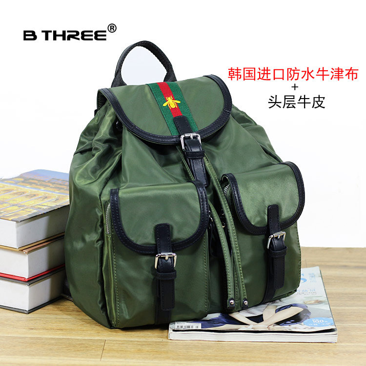 碧瑟瑞BTHREE马宝司新款正品包 双肩包 运动包 学院风包 休闲背包