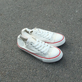 2.8瑕疵女士低帮系带平底帆布休闲女鞋 满2双 包邮