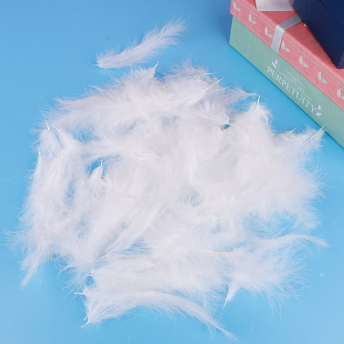 羽毛婚礼波波球透明填充物亮片