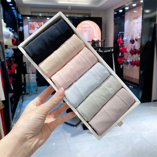 莫代尔内裤女士桑蚕丝抗菌裆无痕透气中高腰2026新款女生三角裤头