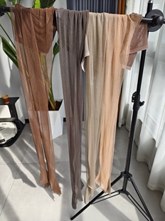 品牌巧克力融化同款 袜丝滑黑丝加长丝袜女 网纱腰口无缝裆超薄连裤