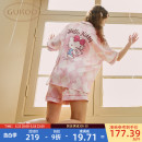 冰丝女士家居服套装 果壳睡衣女夏HelloKitty联名2024新款 Gukoo