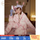Gukoo 果壳睡衣女冬HelloKitty联名蝴蝶结牛奶绒保暖家居服套装