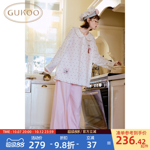轰轰小狗女士睡衣