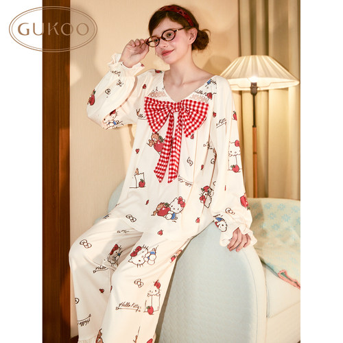 HelloKitty满印 纯棉睡衣