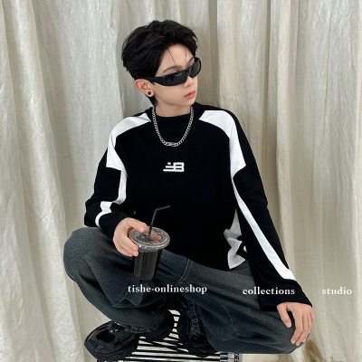 男童德绒打底衫冬装新款