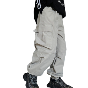 男童裤子春秋款2026新款中大童运动裤儿童卫裤男孩春装工装裤潮牌