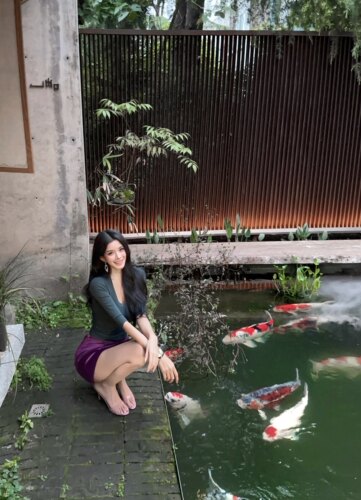 夏媛原创 魅惑紫莓 蕾丝边半身裙醋酸缎面修身显瘦百搭显腿长短裙