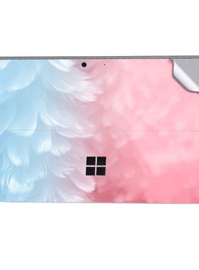 适用微软二合一平板电脑Surface Pro4/5/6/7背膜Pro8/9彩膜Pro7+贴纸Pro X外壳膜Go炫彩Go2保护膜Go3全套贴膜