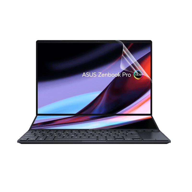 适用14寸14.5华硕灵耀X双屏Pro屏保UX8402笔记本UX4000副屏UX481F屏幕贴膜灵耀X2Duo护眼UX4100防蓝光保护膜