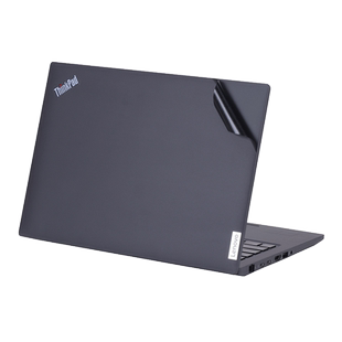 适用2023 22 21 20款14寸联想ThinkPad笔记本T14贴纸T14S原机色保护膜Gen1/2/3/4电脑外壳贴膜机身全套贴膜
