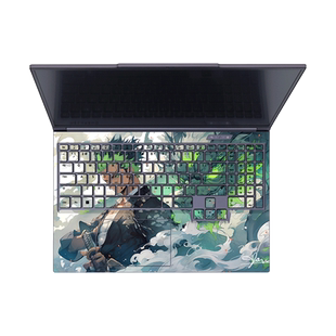 适用2024款2025机械革命极光X Pro笔记本电脑极光X贴纸极光X潮玩版外壳膜炫彩保护膜定制机身膜DYI全套贴膜