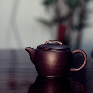 传承壶Q74汉瓦3508；老紫泥230ml14 5cm宜兴紫砂壶名家茶具