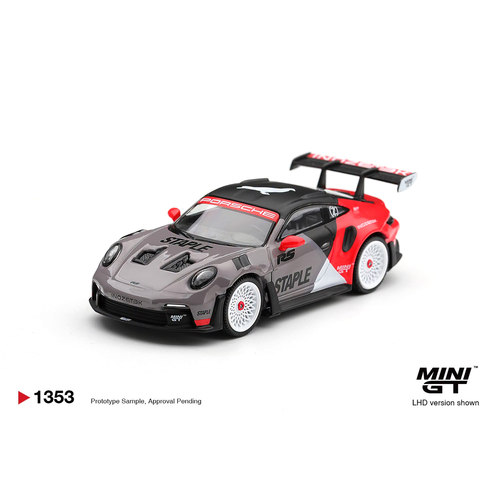 【境界预售】MINIGT 1:64 1353# 保时捷911 GT3RS 合金汽车模型