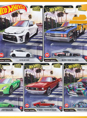 【预售】风火轮HotWheels汽车文化 花园大道 雅力士野马日产GJT68