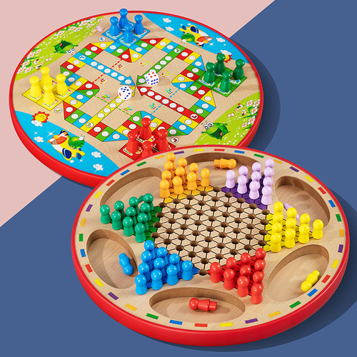 跳棋飞行器棋盘多合一游戏