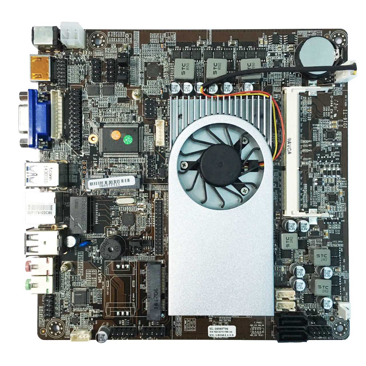 酷睿i5-3320m工控主板双核四线程2.6ghz 广告机一体机pos机主板