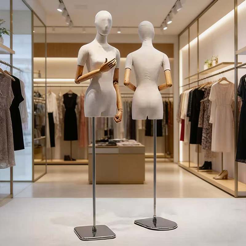 高档女装店挂件手半身假人橱窗陈列模特道服装店全身模特展示架
