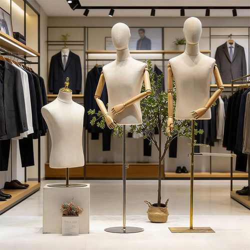 潮牌服装店男装模特道具