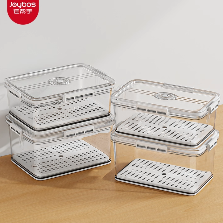 佳帮手密封冰箱收纳盒食品级专用水果蔬菜保鲜盒分隔大容量储物盒,收纳整理,食物收纳盒,淘宝优惠券,粉丝福利购,淘宝优惠卷