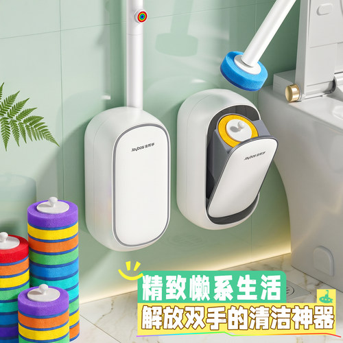 壁挂可替换一次性马桶刷