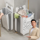 佳帮手脏衣篓家用脏衣篮卫生间收纳篮可折叠浴室放脏衣服收纳筐