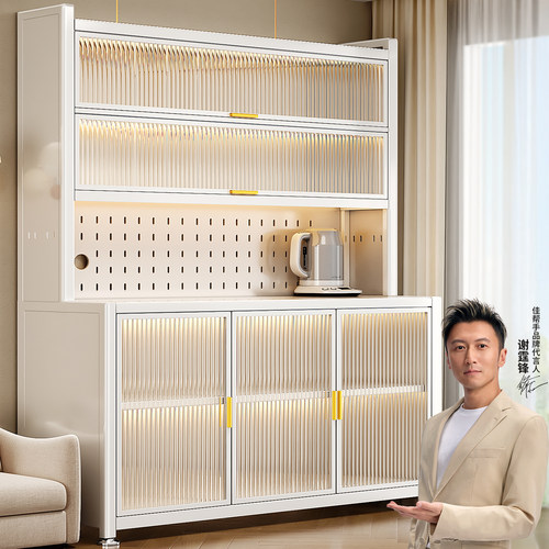 佳帮手防尘餐边岩板收纳柜