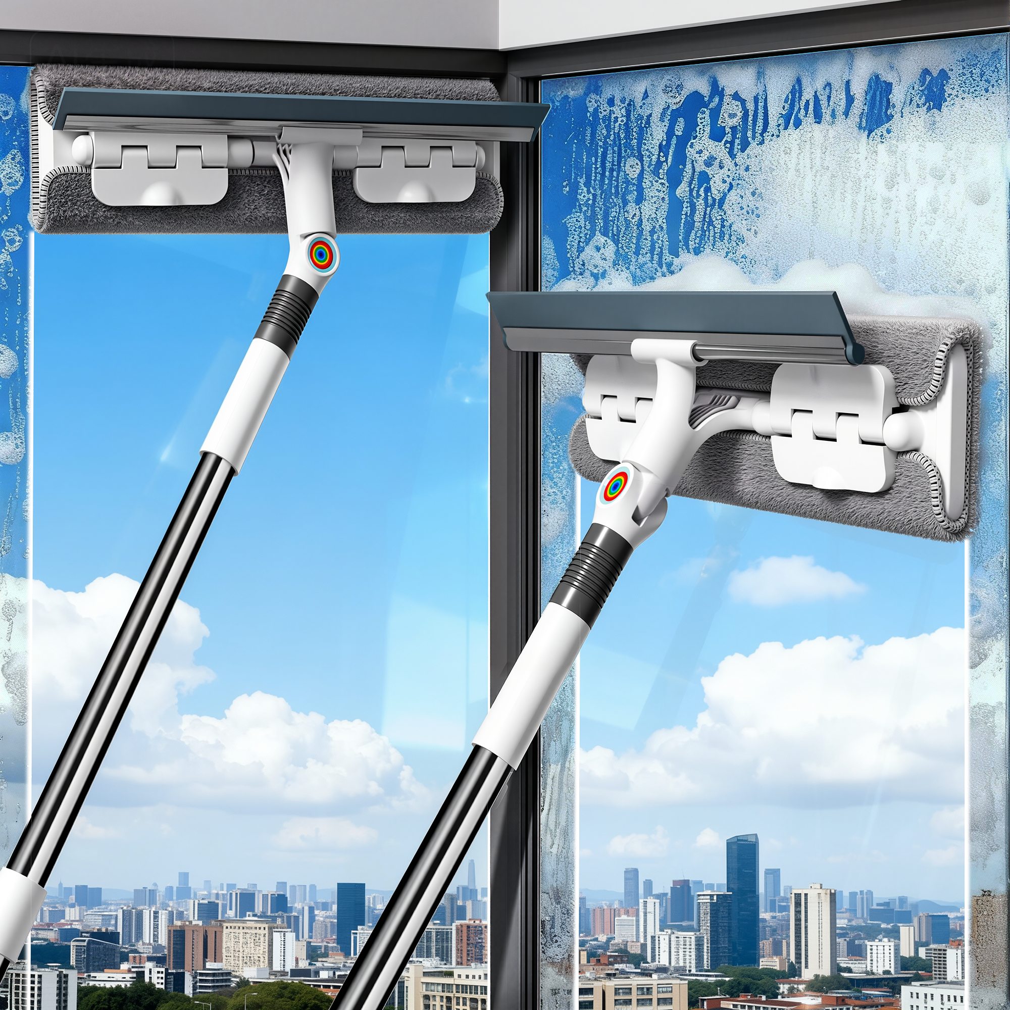 佳帮手玻璃擦神器家用新款双面高层窗外专用保洁工具刮水