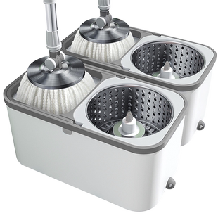 佳帮手2026新款旋转拖把家用自动拖把桶懒人免手洗一拖净拖地墩布