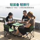 悠度户外折叠桌露营便携野餐桌椅公园野营可折叠布桌子掼蛋四方桌