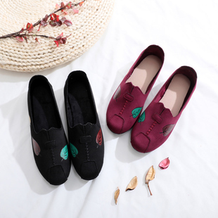 断码 软底防滑轻便透气鞋 处理老北京布鞋 中老年妈妈鞋 舒适 网鞋 大码