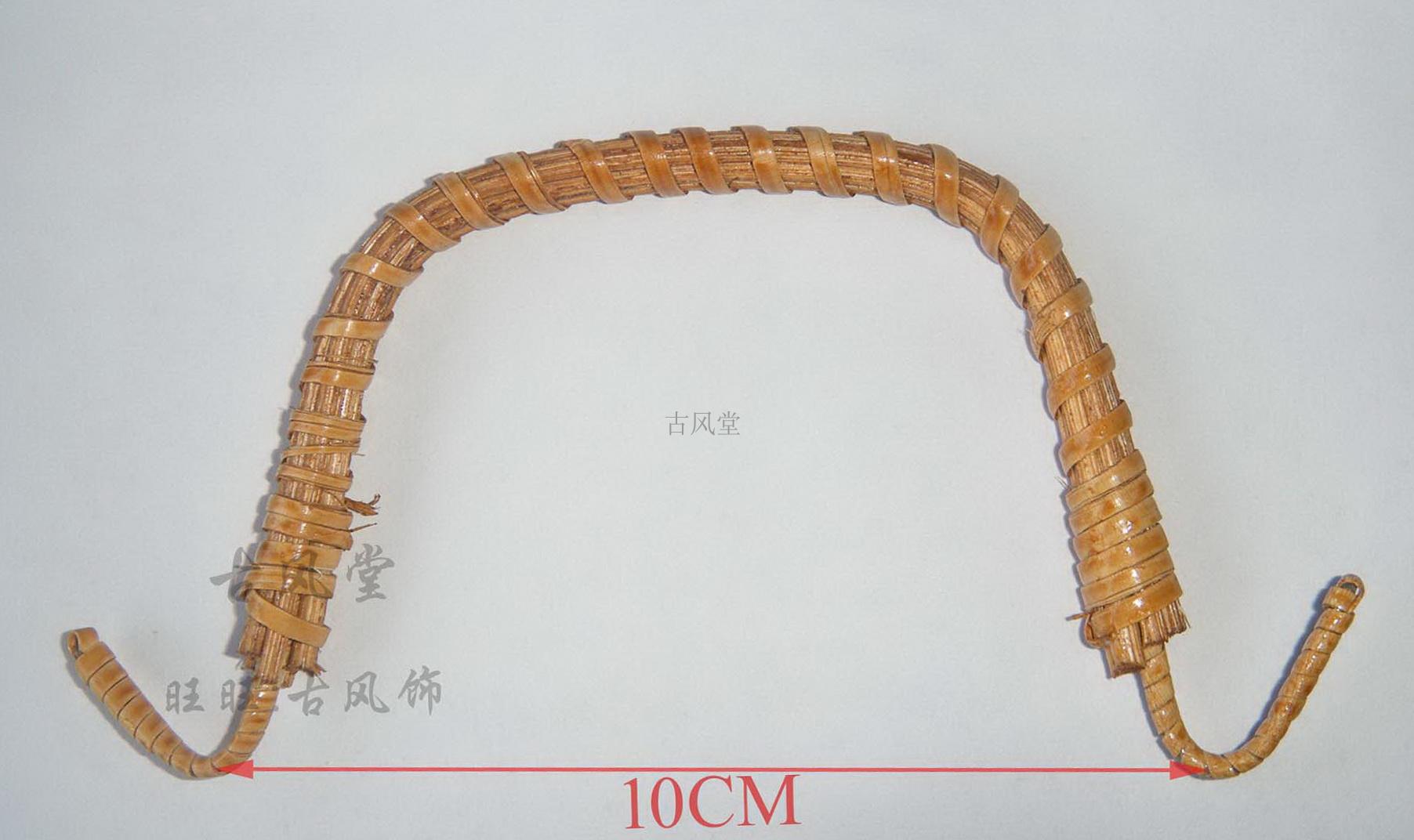 六芯藤壶柄 茶壶提手 茶壶把手 藤手挽 竹鞭提手 壶提把提梁壶柄 餐饮具 茶道/零配 原图主图