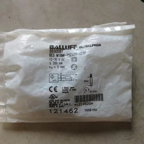 售前询价巴鲁夫 BALLUFF BES0087 BES M18MI-PSC50B-S04K 现货