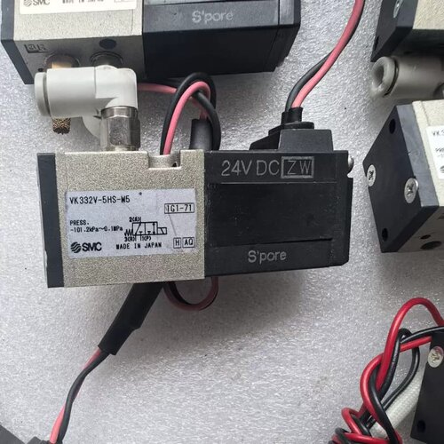 售前询价电磁阀VK332V-5HS-M5 24VDC 拆机品