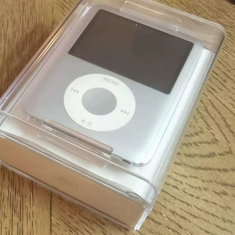 售前询价议价包邮 九成新 ipod nano 3 4g 可使用 全套配图片