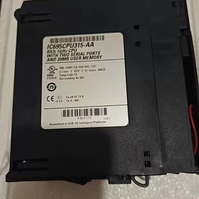 售前询价IC695CPU315-AA GE工控模块 RX3i系列 1GHz CPU议价维修