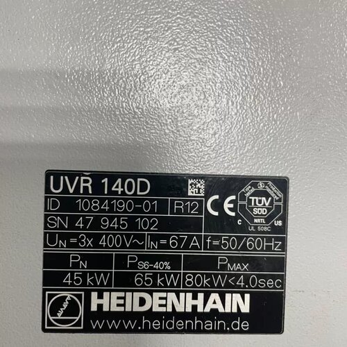 售前询价现货海德汉UVR140D电源和ID1084190-01 成色