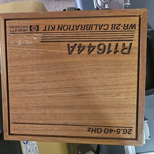售前询价R11644A机械校準套件网分校準件WR-28波导26.5-40ghz议价