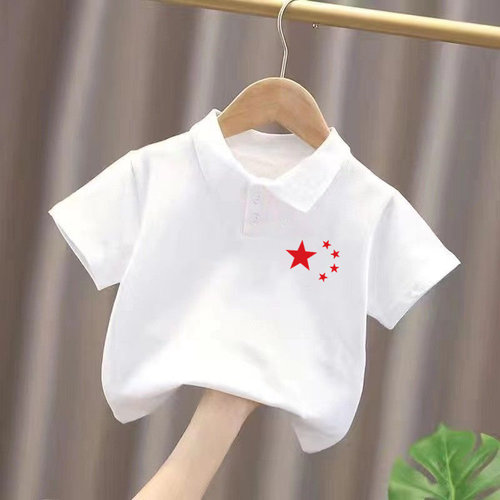 班服小学生POLO衫短袖吸汗衫