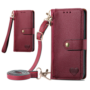 适用三星Galaxy A55手机壳A56高端A53/32斜挎皮套A13 A10翻盖保护套A25 A34/35全包防摔A21s真皮A74 42外壳