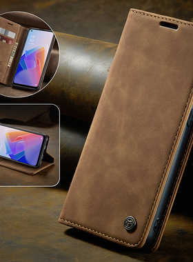 适用于iPhone 14手机壳16真皮高端苹果17/13Pro Max翻盖保护套12/11磁吸皮套15plus商务S E X R 8Plus7/6复古