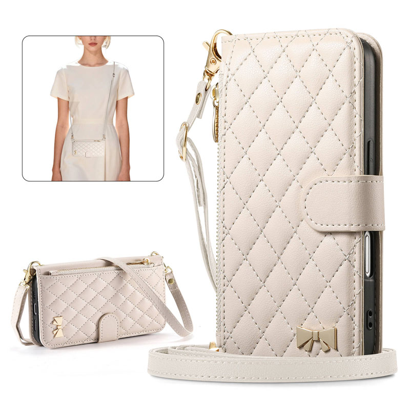 三星小香风斜挎全包防摔皮套