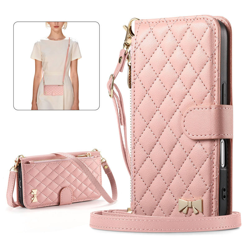 荣耀小香风斜挎翻盖全包防摔壳