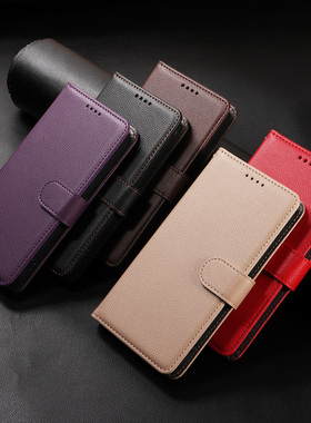 适用OPPOReno14手机壳新款A5/A3/A2/A1s高档Reno13/12pro全包防摔11F/Realme14翻盖皮套T/X真我V60/neo7x/C75